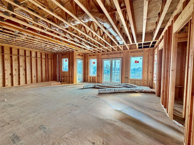 In-progress construction of a new home in , Hitchcock, TX (Image 6).