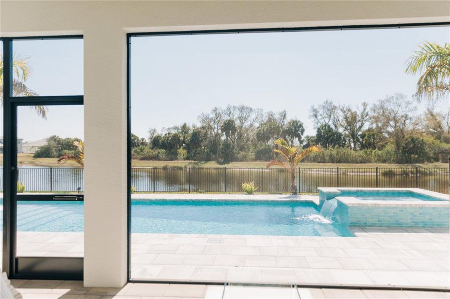 Exterior details and patio area of a home in , Nokomis (Image 27).