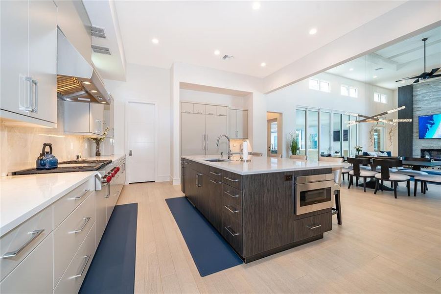 Furnished interior view inside a new home in , Montverde (Image 8). Furnished interior view inside a new home in , Montverde (Image 8).