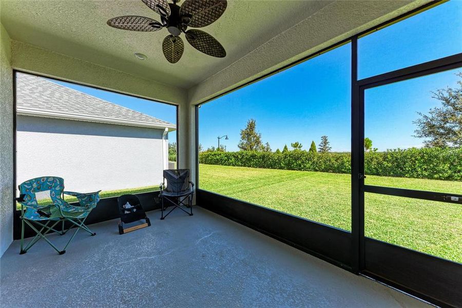 Exterior details and patio area of a home in Aviary at Rutland Ranch, Parrish (Image 4).