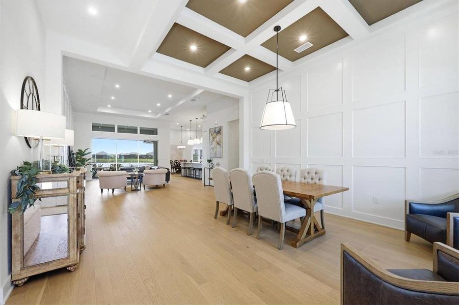Furnished interior view inside a new home in , Sarasota (Image 19).