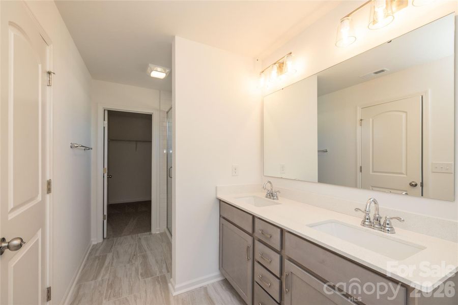 Furnished interior view inside a new home in Grandview, Albemarle (Image 9).
