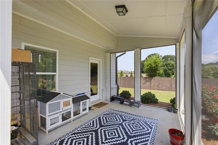 Exterior details and patio area of a home in Westgate Estates, Loganville (Image 30). Exterior details and patio area of a home in Westgate Estates, Loganville (Image 30).