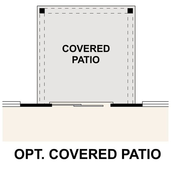 2D floor plan layout for the Mitchell by Century Communities in Cedar Hollow, Hickory, NC (Image 3).