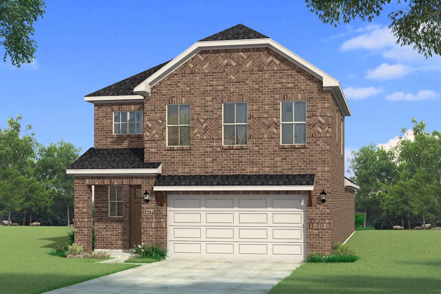 The Bonhill - Hill Country Elevation