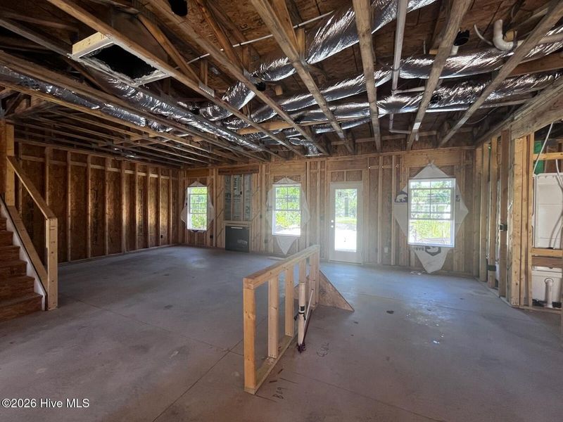 In-progress construction of a new home in Rutledge, Shallotte, NC (Image 25). In-progress construction of a new home in Rutledge, Shallotte, NC (Image 25).