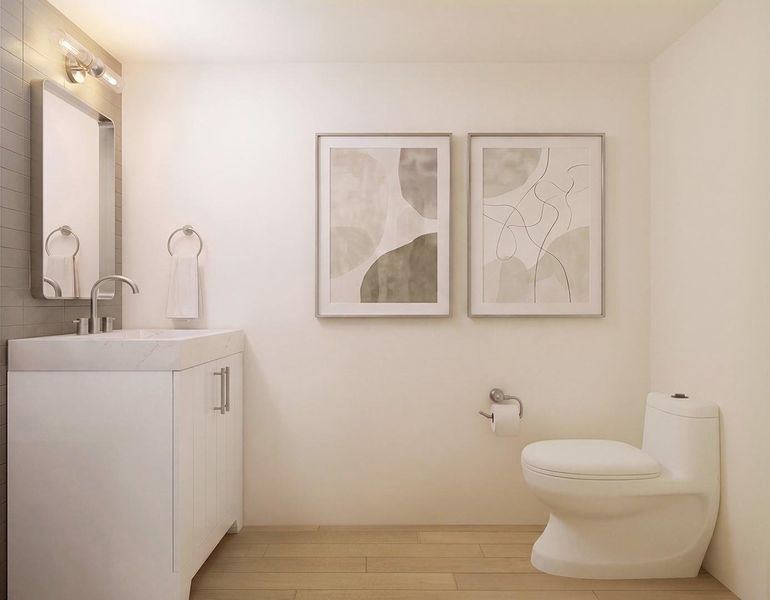 Furnished interior view inside a new home in , Austin (Image 4).
