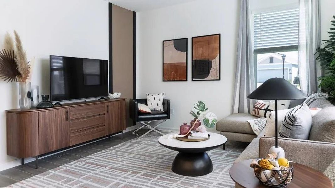 Furnished interior view inside a new home in , Apopka (Image 6).