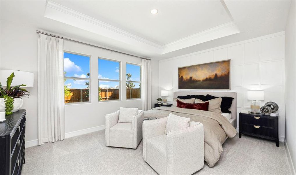 Furnished interior view inside a new home in Creekshaw, Royse City (Image 26).