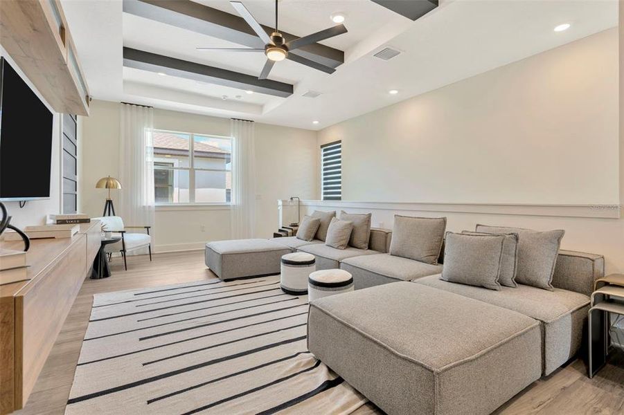 Furnished interior view inside a new home in Biscayne Landing at Seaire, Parrish (Image 25).