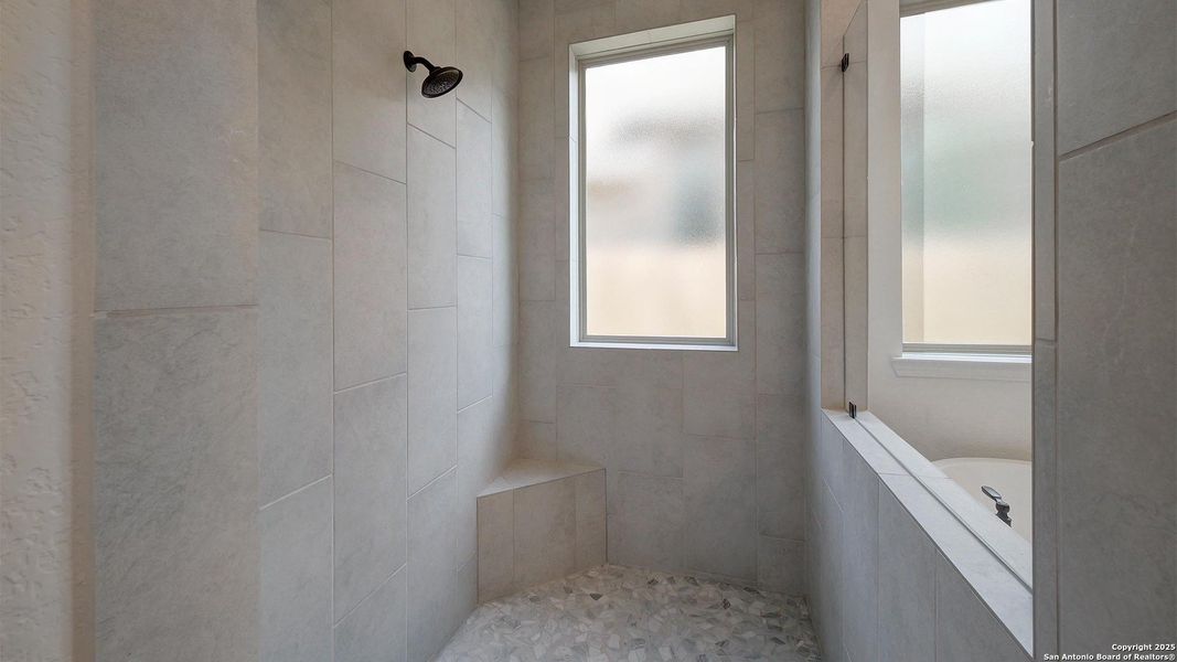 Furnished interior view inside a new home in Kallison Ranch 60', San Antonio (Image 11).