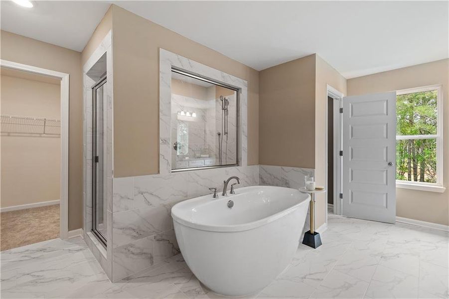 Furnished interior view inside a new home in Northcroft, Lawrenceville (Image 15).