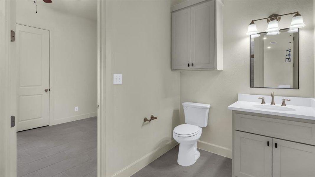 Furnished interior view inside a new home in , Aledo (Image 12).