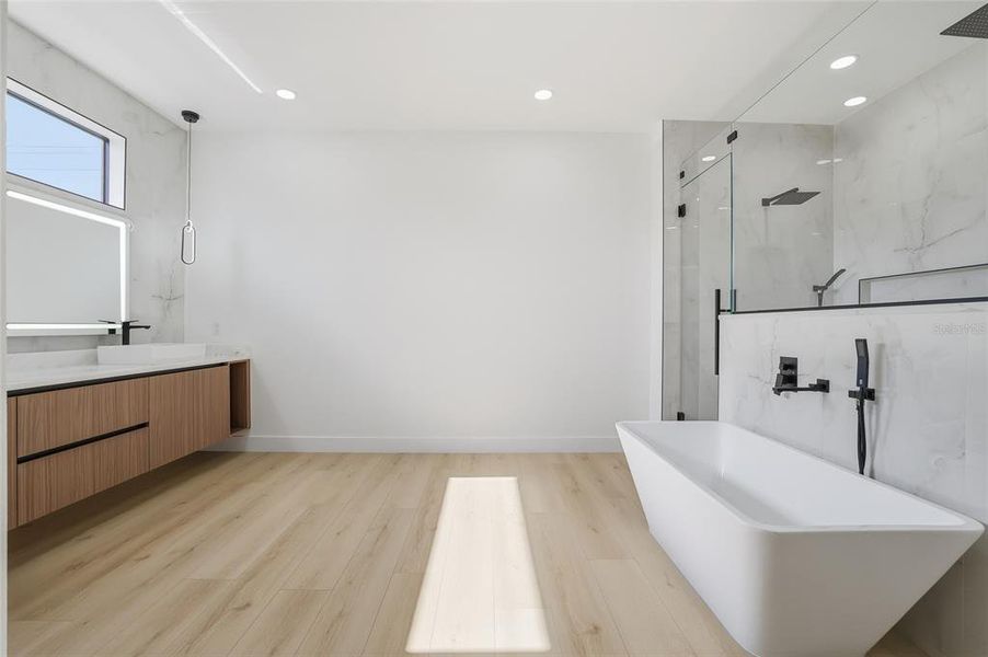 Furnished interior view inside a new home in , Tampa (Image 17).