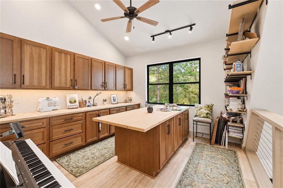 Furnished interior view inside a new home in , Ellijay (Image 9).