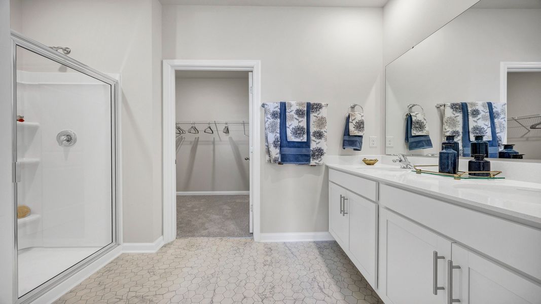 Furnished interior view inside a new home in Leatherstone, Blythewood (Image 22).