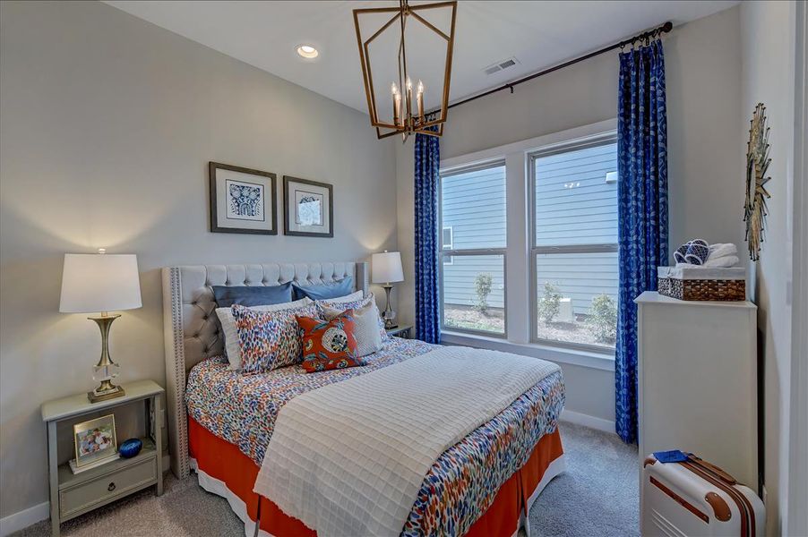 Representative furnished interior of a home built from the Laney II by Taylor Morrison in Esplanade at Northgate, Indian Trail (Image 5).