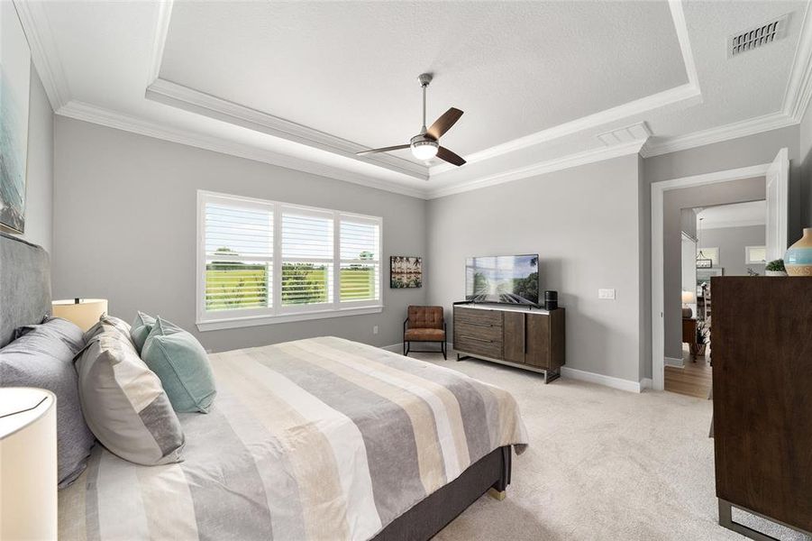 Furnished interior view inside a new home in , Ocala (Image 30).