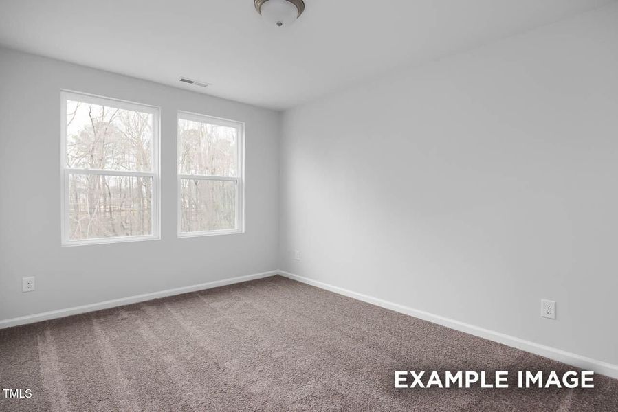 Spacious, unfurnished interior of a new home in Springvale, Fuquay Varina (Image 37).