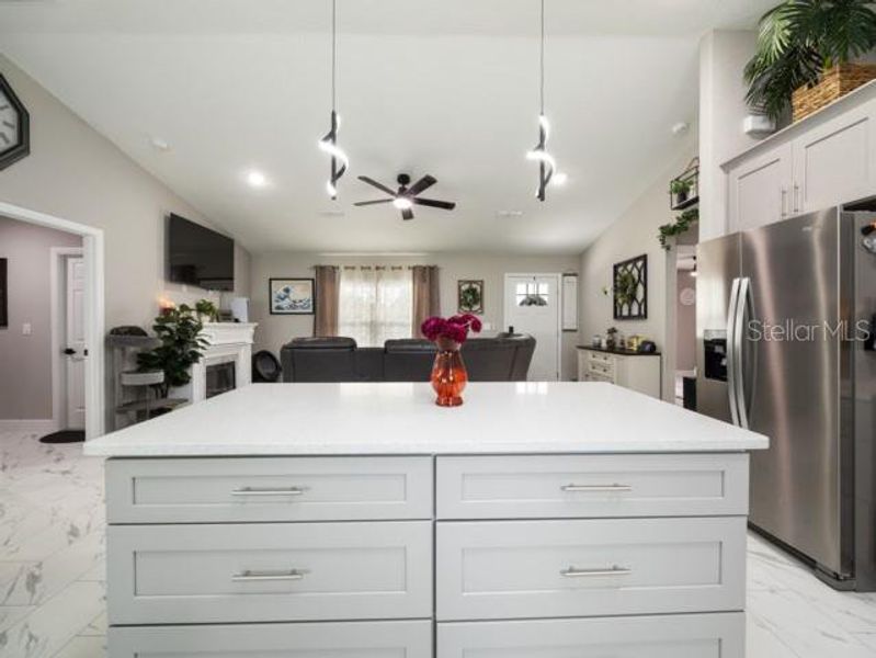 Furnished interior view inside a new home in , Ocala (Image 8).
