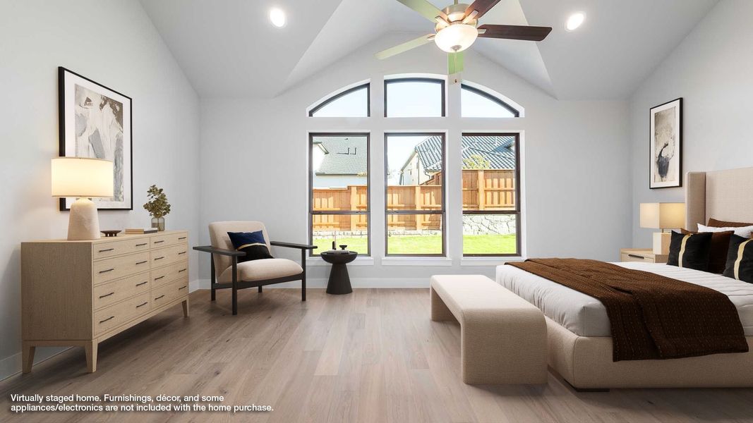 Furnished interior view inside a new home in Walsh, Fort Worth (Image 5). Furnished interior view inside a new home in Walsh, Fort Worth (Image 5).