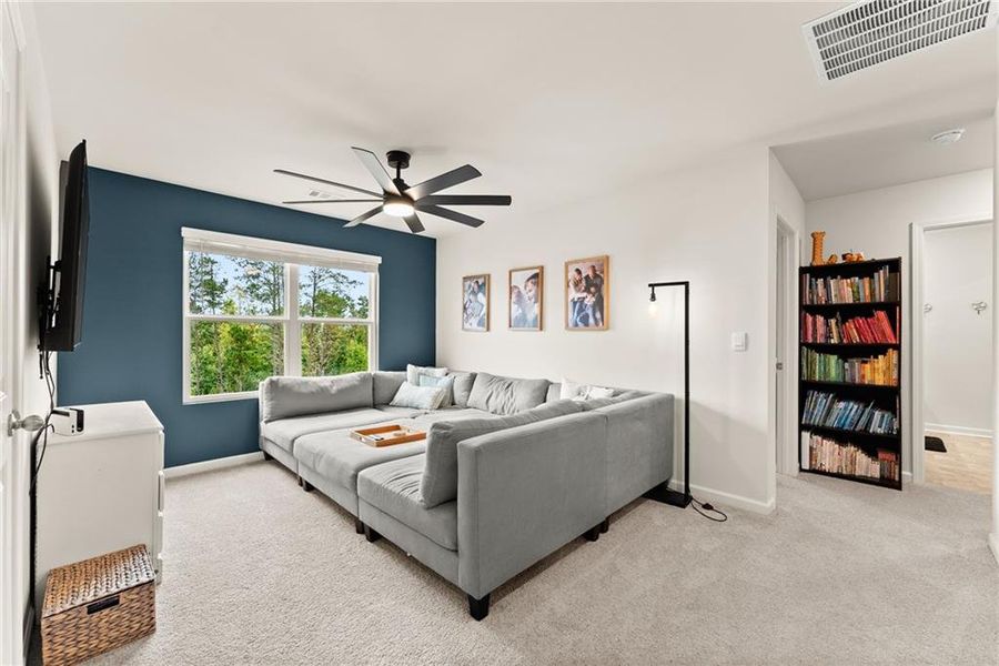 Furnished interior view inside a new home in , Dawsonville (Image 26).