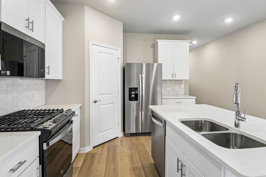 Furnished interior view inside a new home in Southridge - Spring Series, Princeton (Image 7).