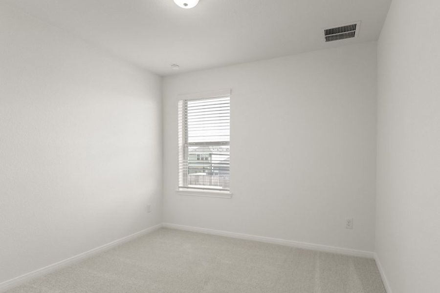 Representative unfurnished interior of a home built from the Elm by Pacesetter Homes in Blanco Vista, San Marcos (Image 24).