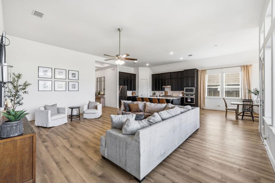 Furnished interior view inside a new home in , Old River-Winfree (Image 19).