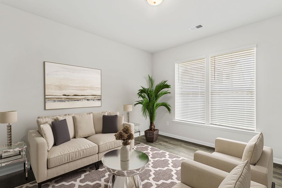 Furnished interior view inside a new home in Zanes Creek, Inman (Image 5).