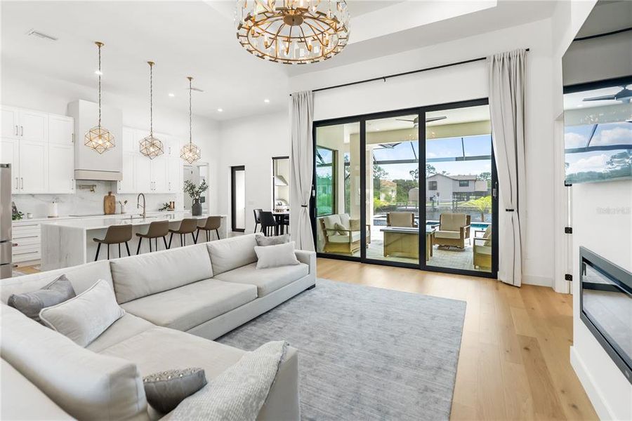 Furnished interior view inside a new home in , Port Charlotte (Image 49).