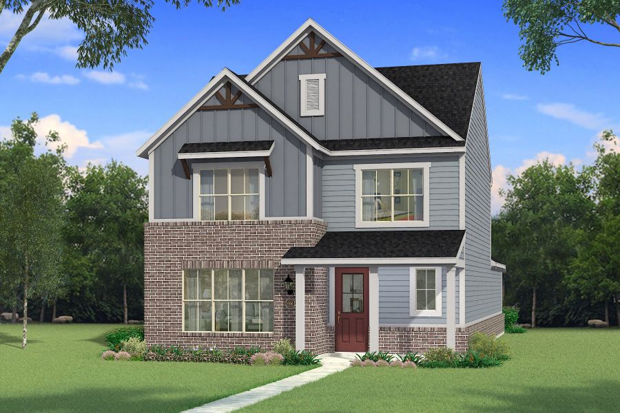 The Blanco - Farmhouse 1 Elevation The Blanco - Farmhouse 1 Elevation