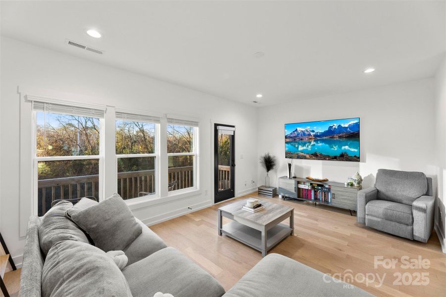 Furnished interior view inside a new home in , Charlotte (Image 27).