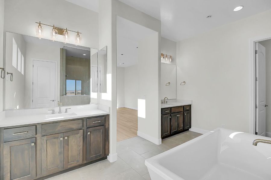 Furnished interior view inside a new home in Summit at The Dells, Prescott (Image 39).