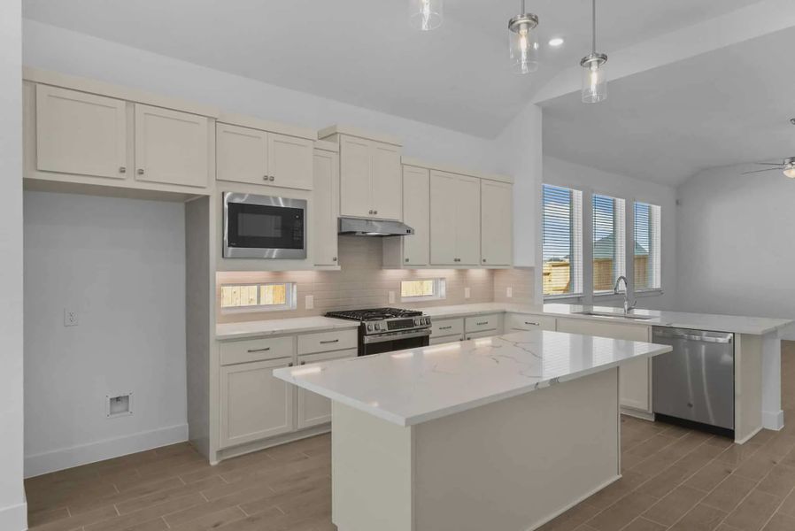 Furnished interior view inside a new home in Attwater 55s, Waller (Image 4).