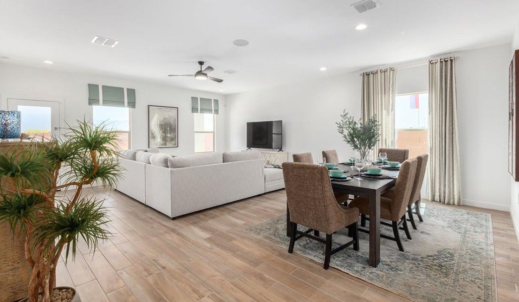 Furnished interior view inside a new home in Hanson Ridge, Vail (Image 12).