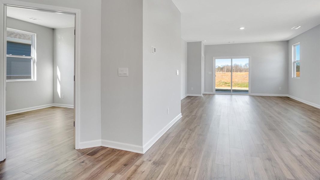 Representative unfurnished interior of a home built from the DESMOND by D.R. Horton in Nexus South, Gallatin (Image 20).