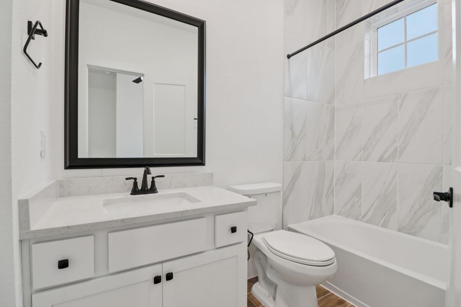 Furnished interior view inside a new home in Kresston, Montgomery (Image 8).