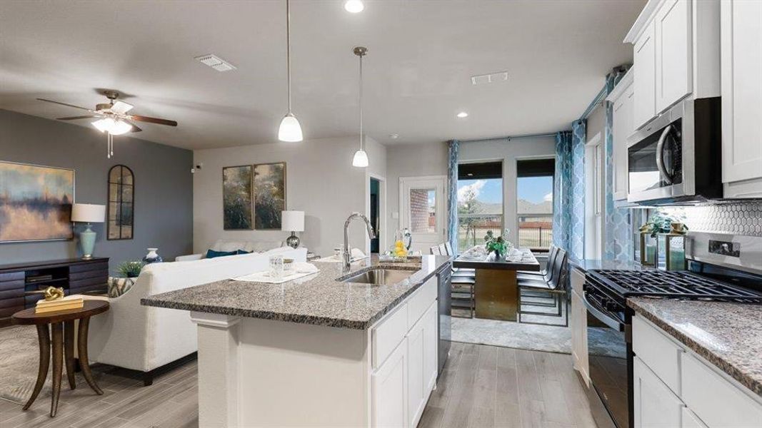 Furnished interior view inside a new home in Legado, Cleburne (Image 28). Furnished interior view inside a new home in Legado, Cleburne (Image 28).