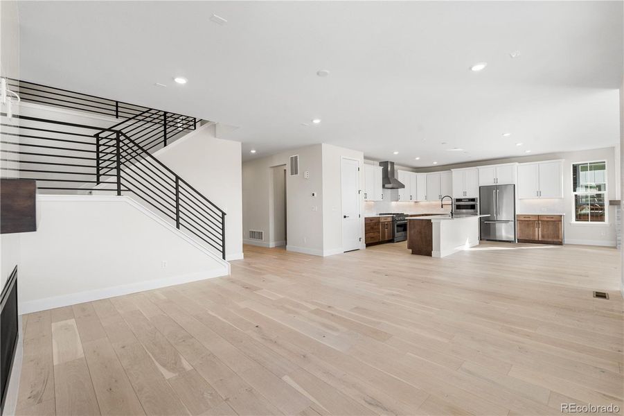 Spacious, unfurnished interior of a new home in Gallery at The Canyons, Castle Pines (Image 36).