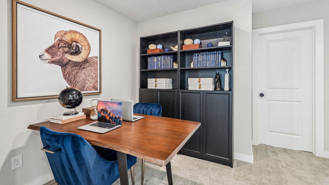 Loft area with access to bedrooms