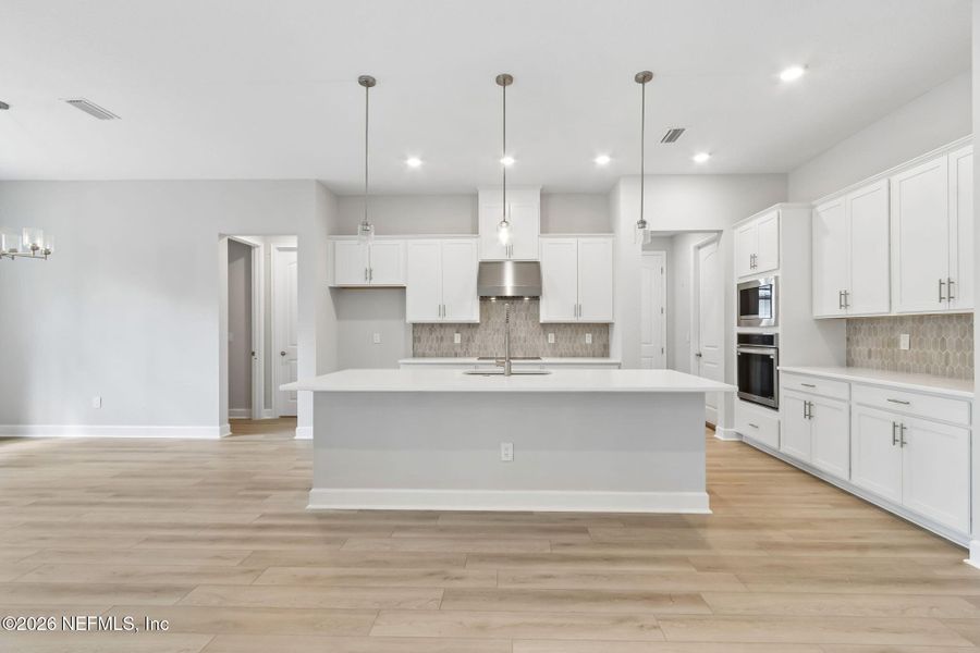 Furnished interior view inside a new home in Sandy Ridge, Yulee (Image 9).