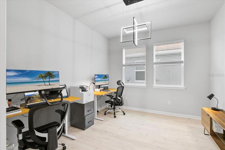 Furnished interior view inside a new home in Sunstone at Wellen Park, Venice (Image 48).
