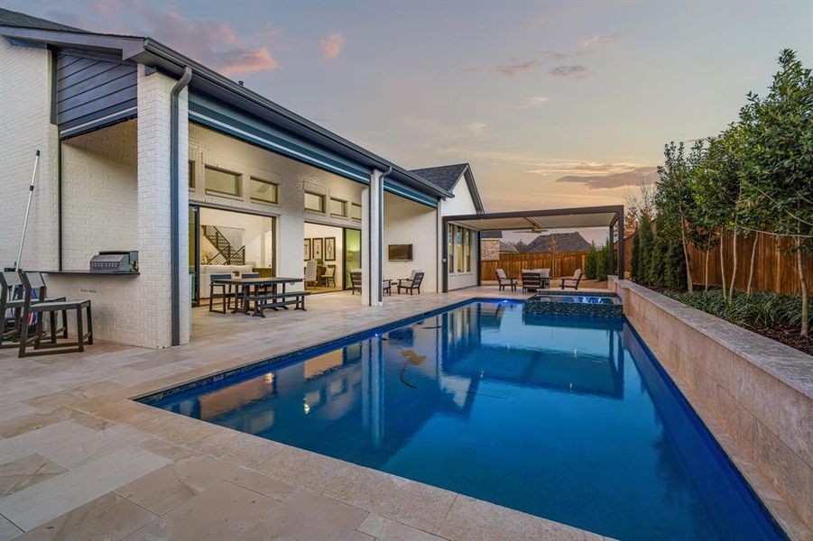 Exterior details and patio area of a home in Trophy Club, Trophy Club (Image 3).