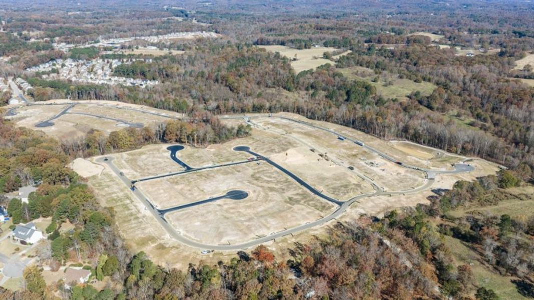 Site preparation for new homesites in Liberty Crossing, Braselton (Image 29).