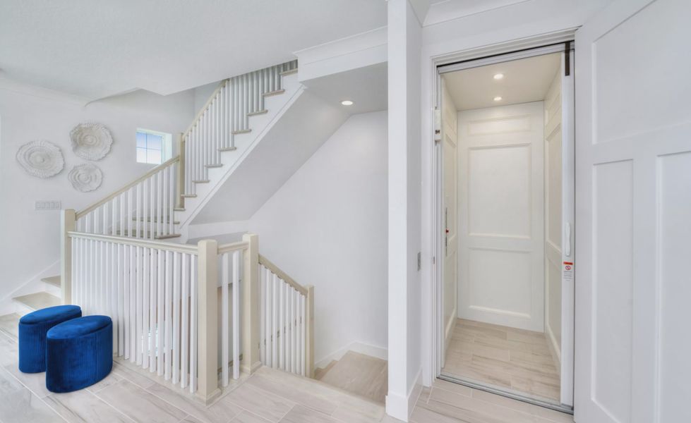 Furnished interior view inside a new home in Verona Oceanside, Ormond Beach (Image 13).