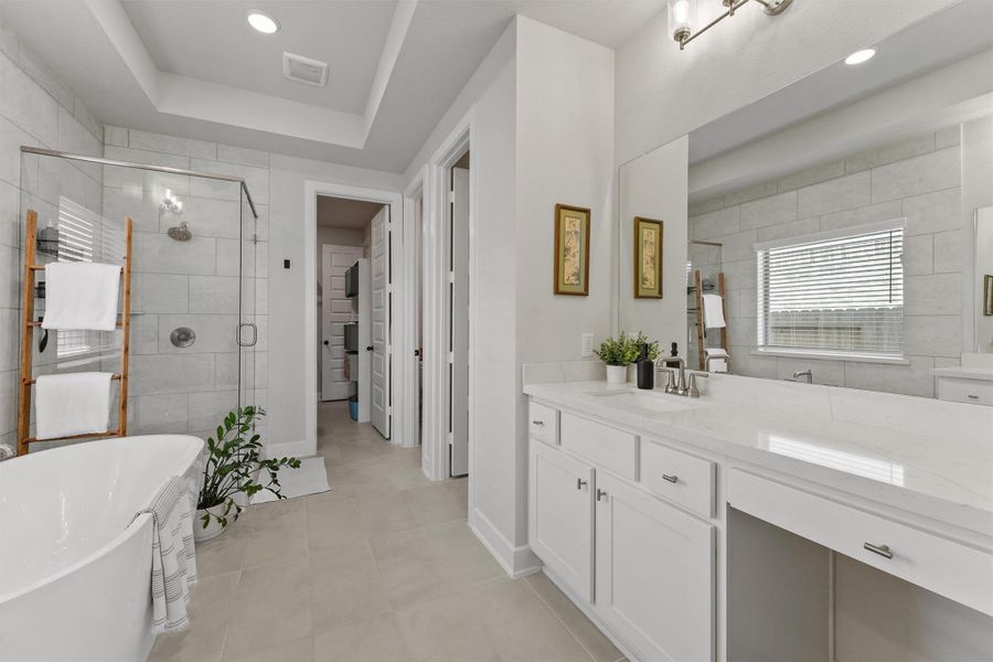 En-Suite Primary Bath with double vanities En-Suite Primary Bath with double vanities