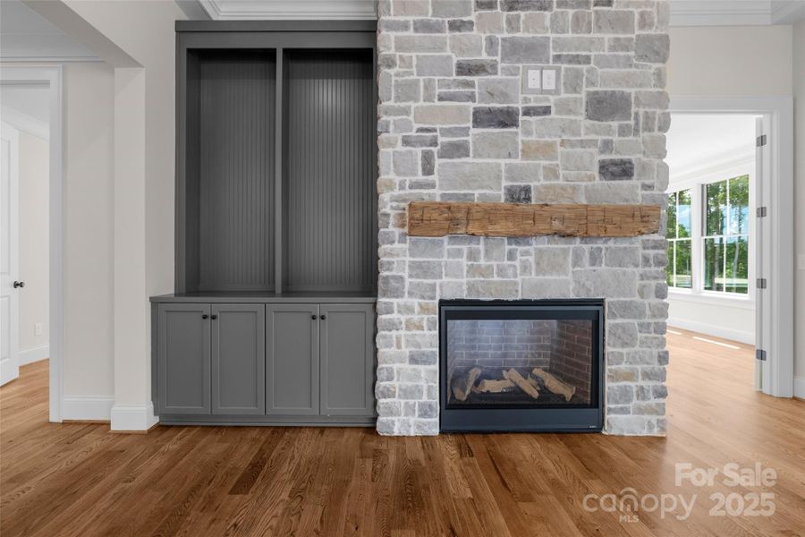 Furnished interior view inside a new home in , Clover (Image 8).