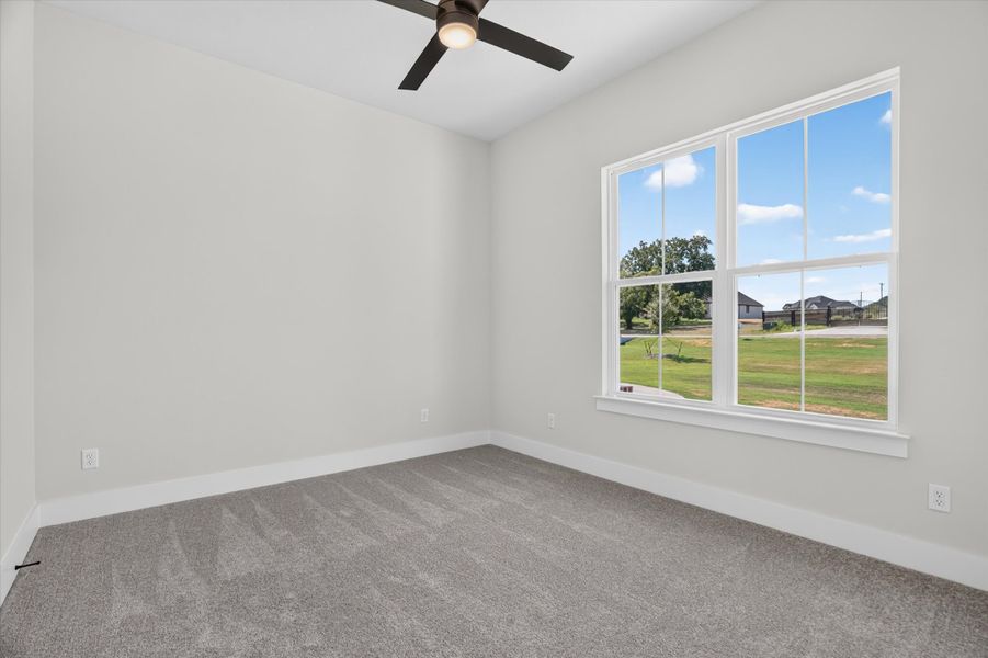 Spacious, unfurnished interior of a new home in Cartwright Ranch, Weatherford (Image 34). Spacious, unfurnished interior of a new home in Cartwright Ranch, Weatherford (Image 34).