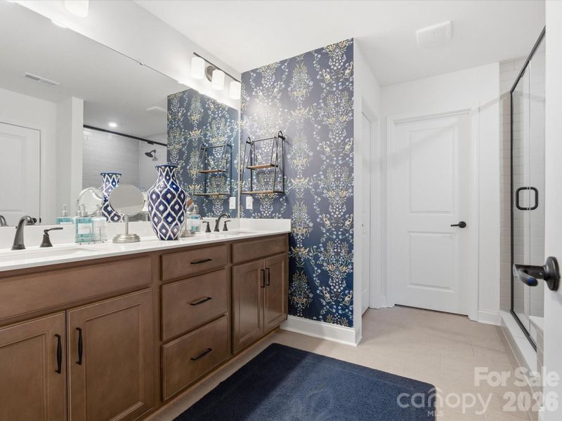 Furnished interior view inside a new home in , York (Image 15).